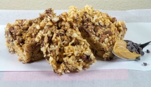 peanut butter chocolate rice krispie treats