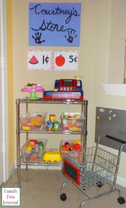 play grocery store for kids