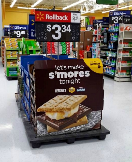 smores display