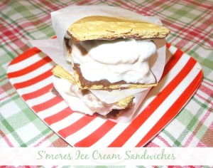 smores ice cream sandwiches