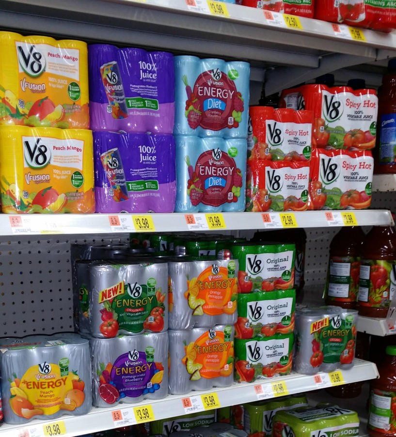 walmart v8 juice