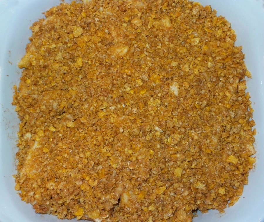 apple crisp topping