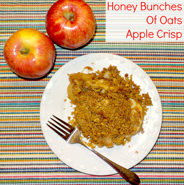 Easy Apple Crisp with Honey Bunches of Oats - Family Fun Journal