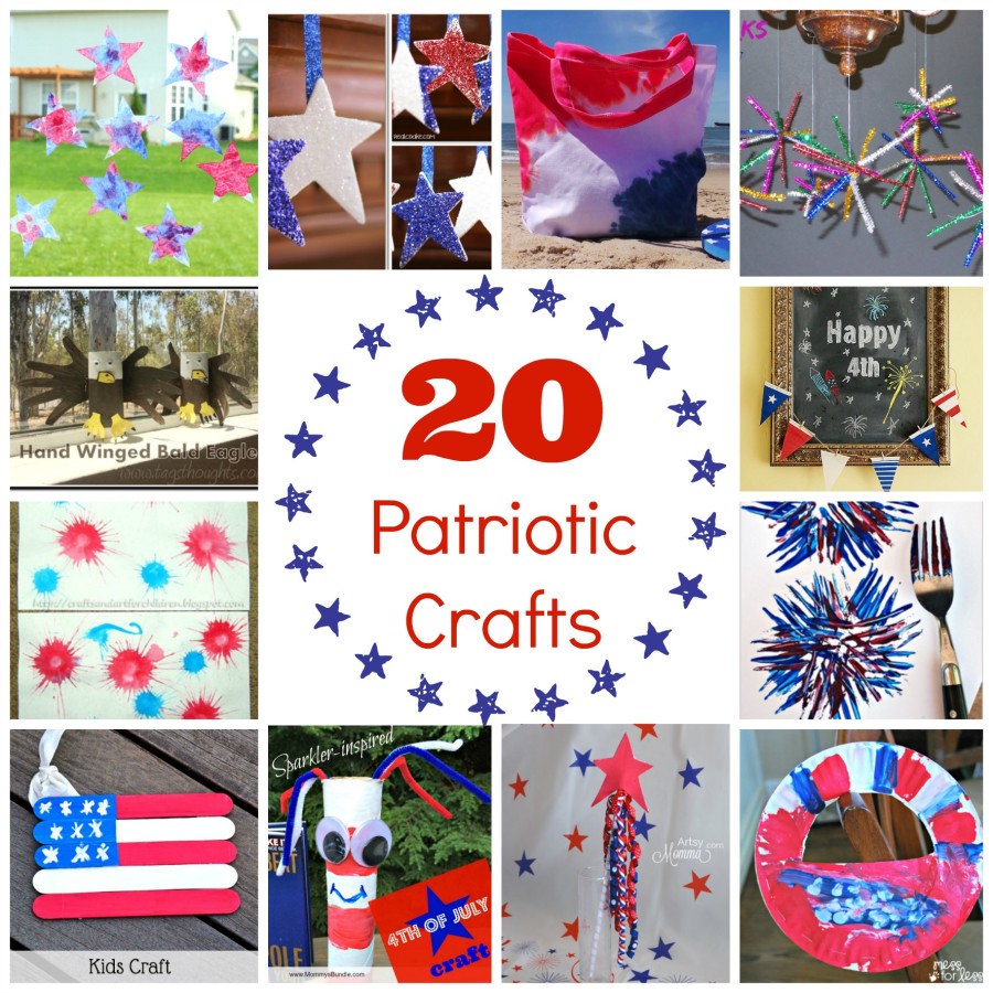 20 4th of july crafts