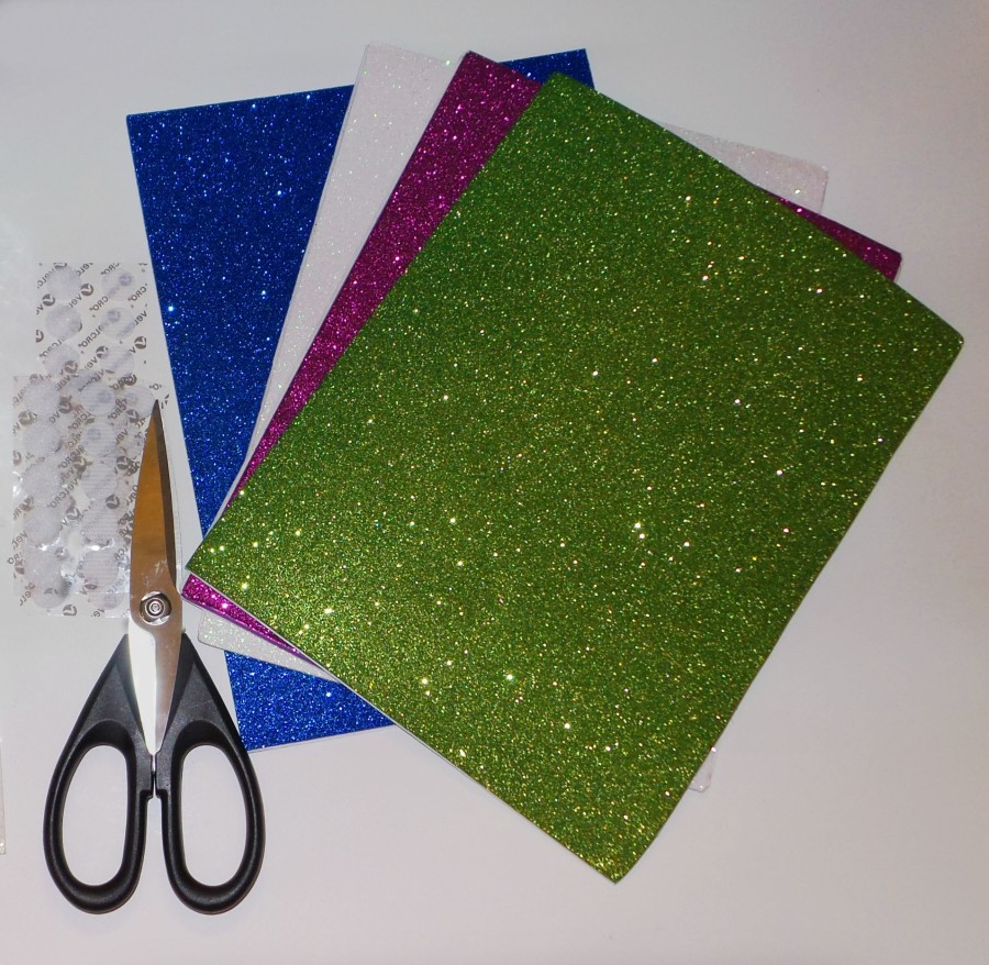 glitter sleeve supplies