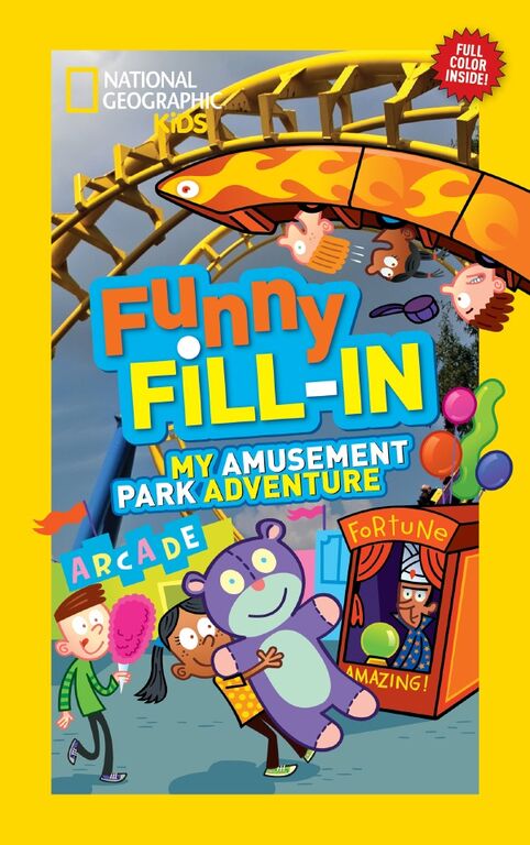 national geographic kids funny fill in amusement park