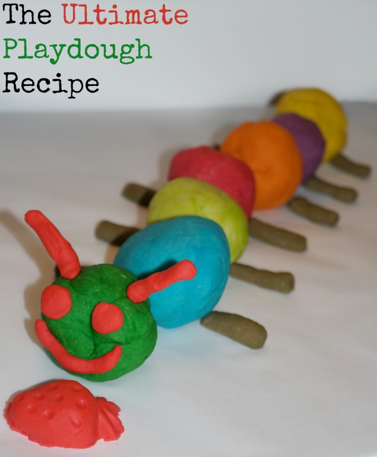 Super simple homemade playdough recipe