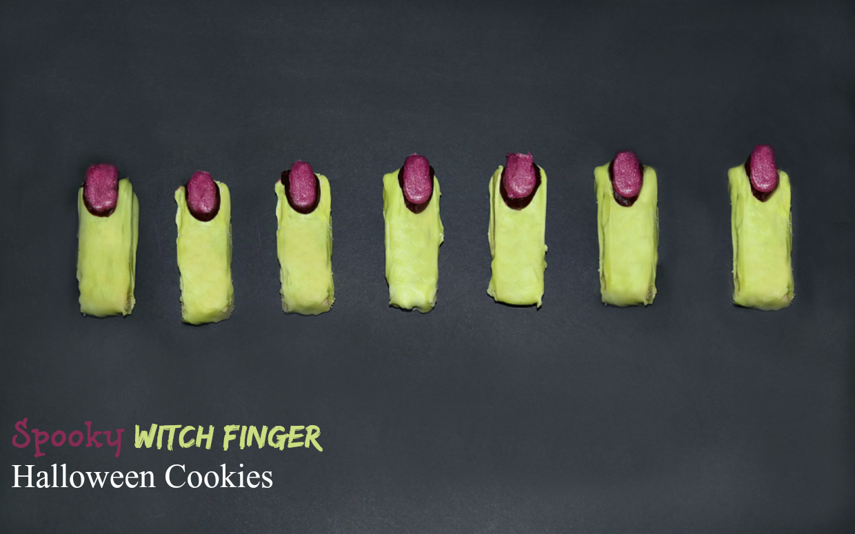 spooky halloween cookies witch fingers