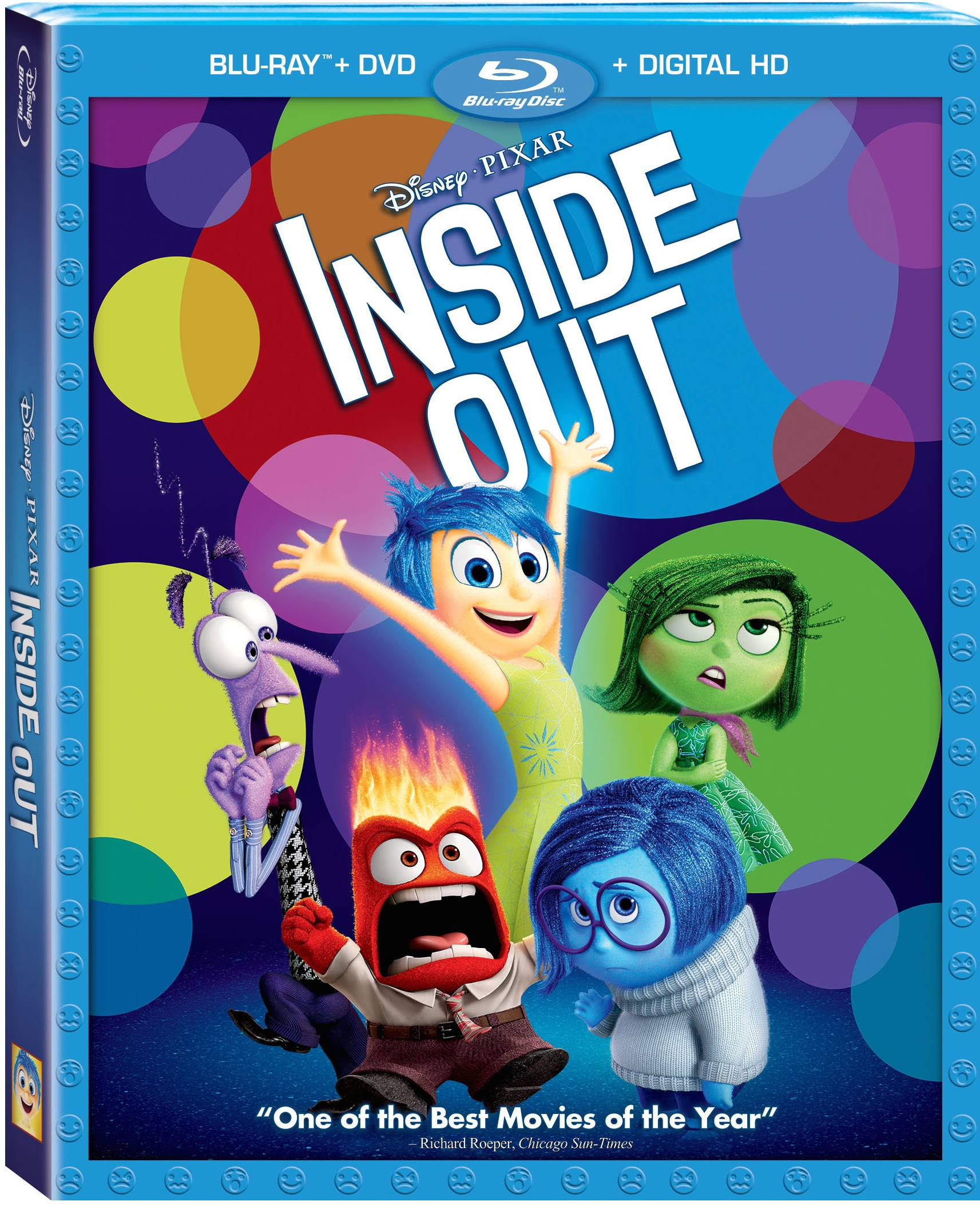 Inside Out Blu Ray Combo Pack