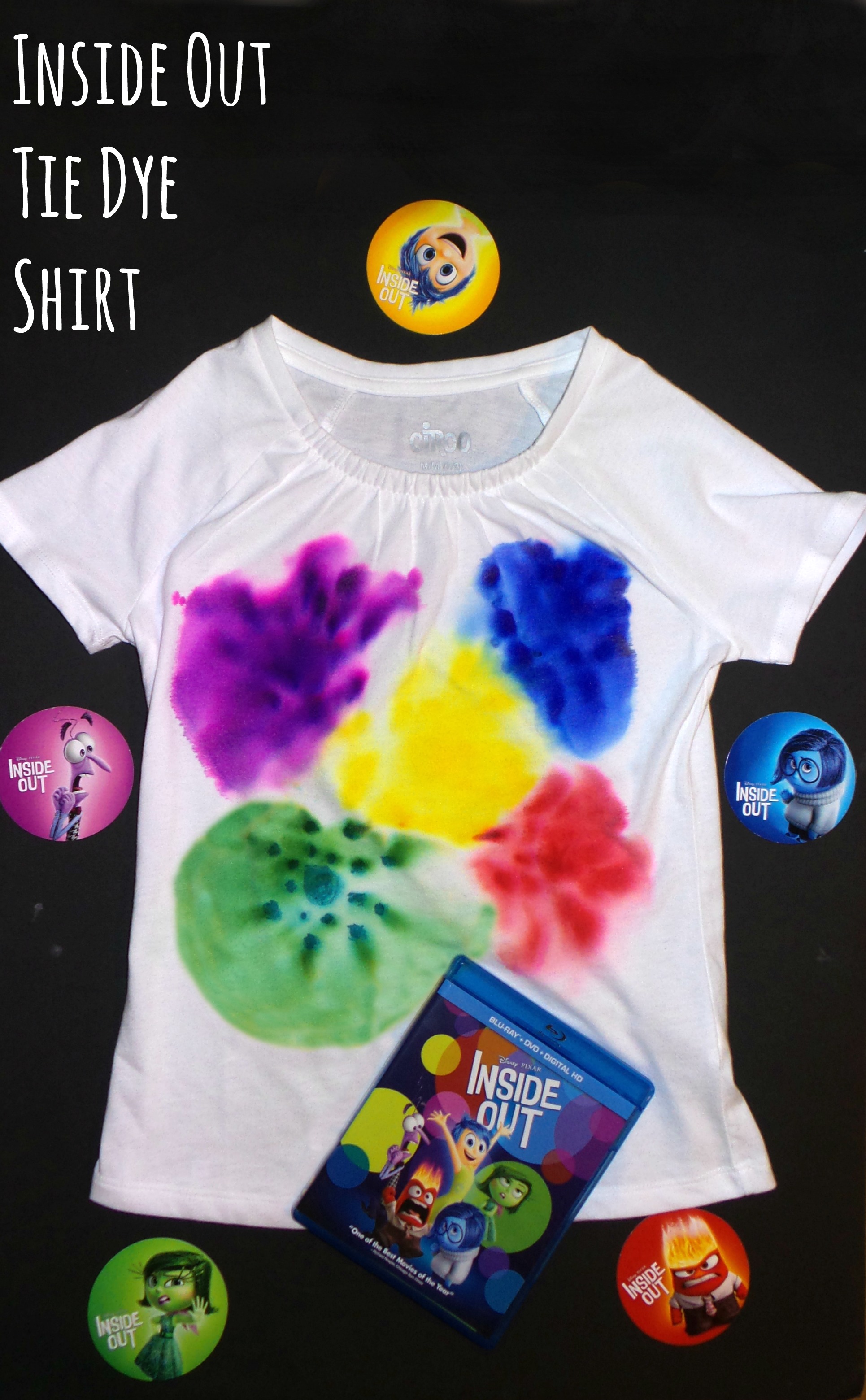 inside out tie dye shirt hero