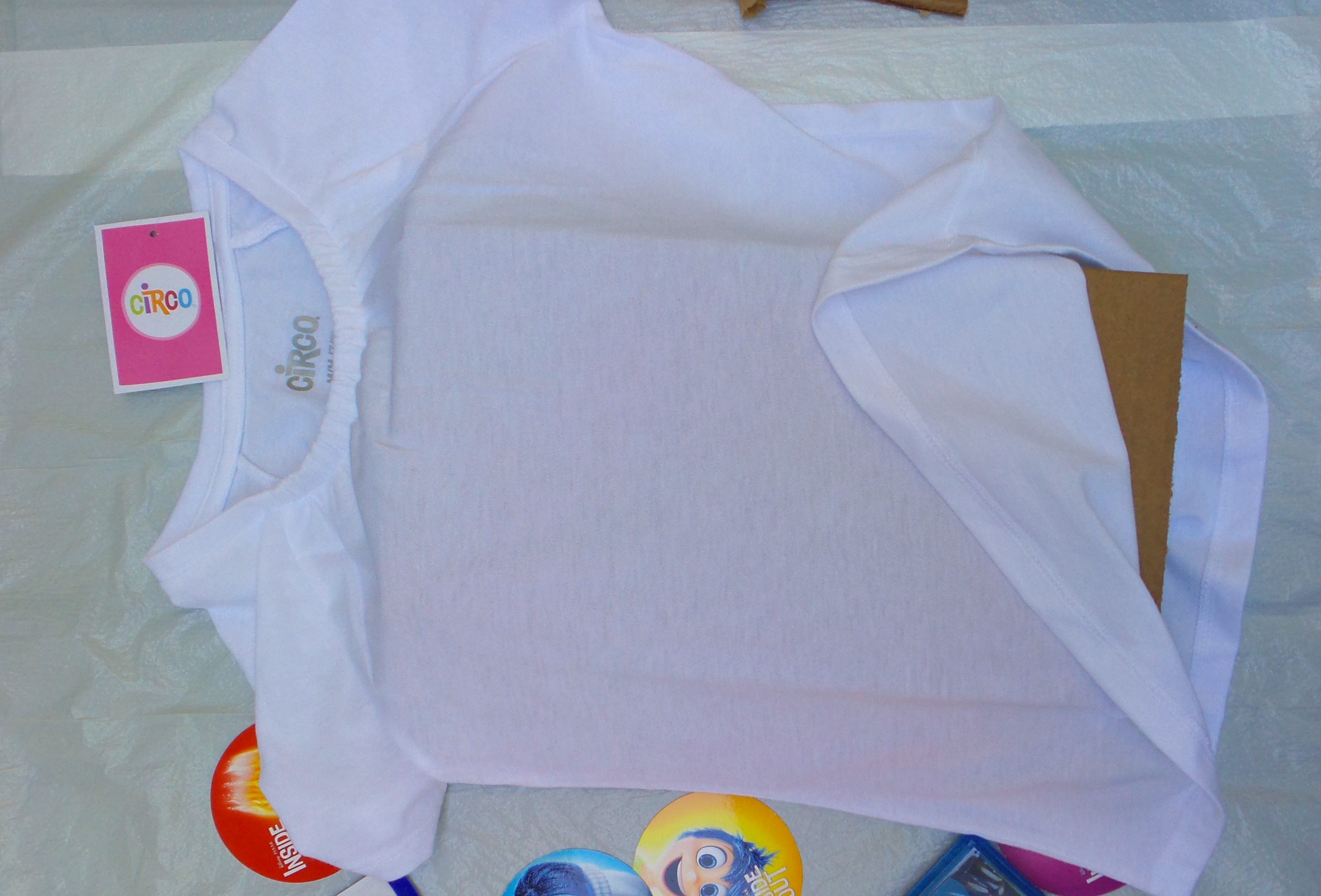 tie dye shirt step 1