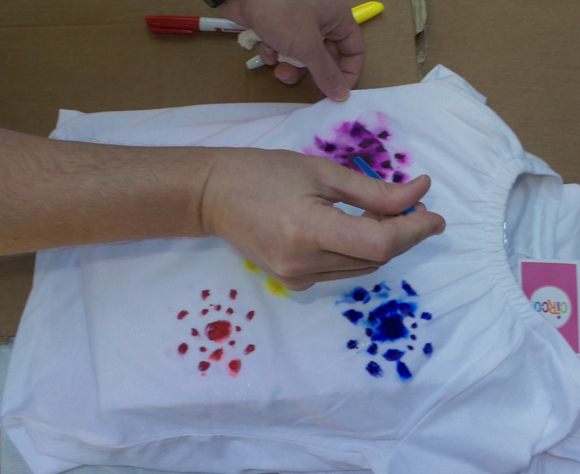 tie dye shirt step 6