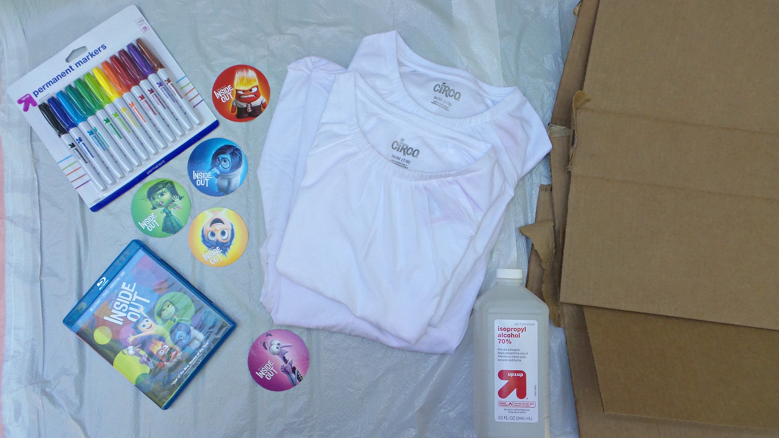 tie dye shirt supplies target
