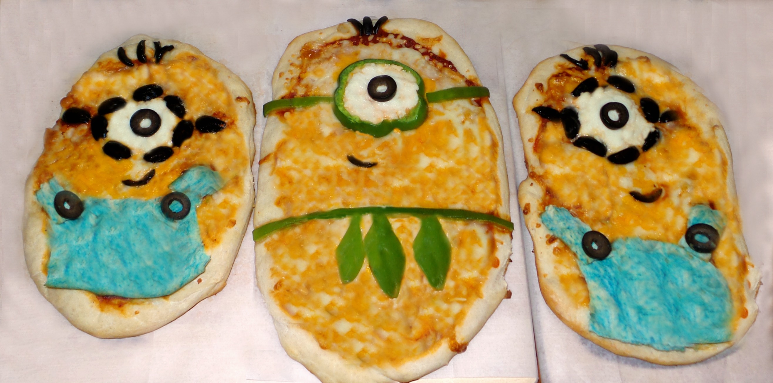 minion pizzas