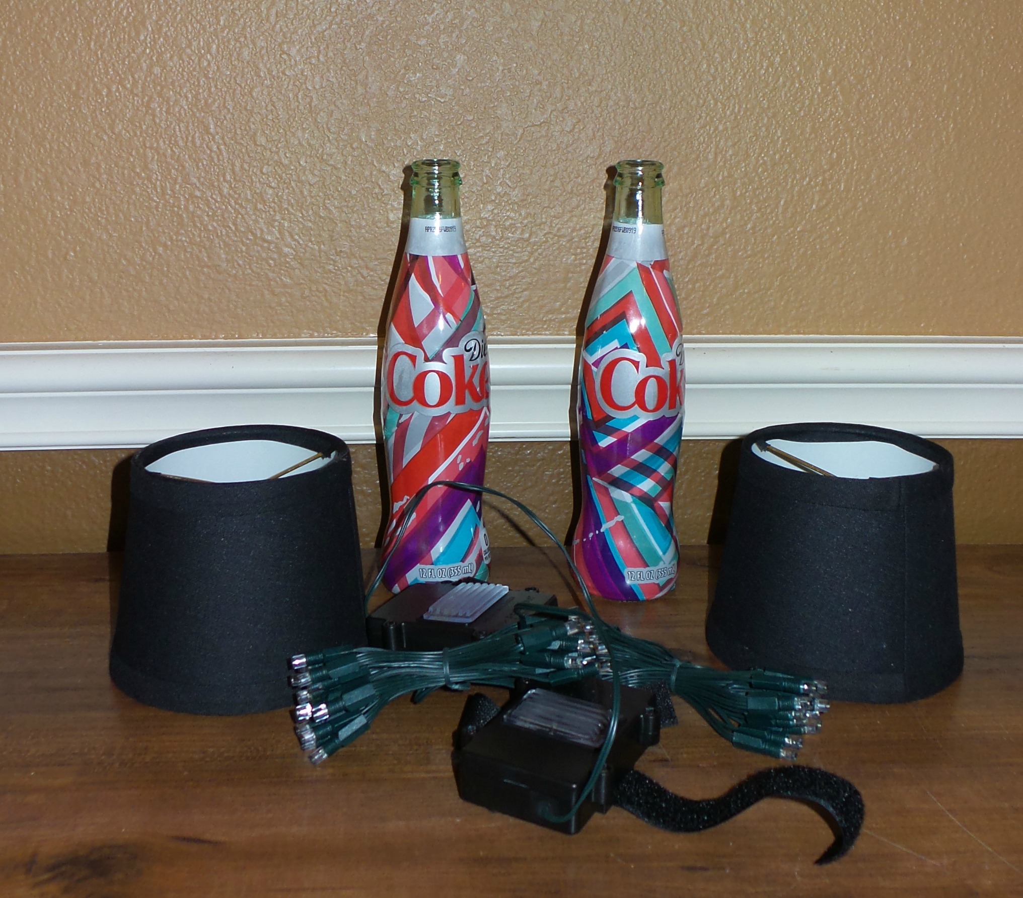 coke bottle lamp supplies