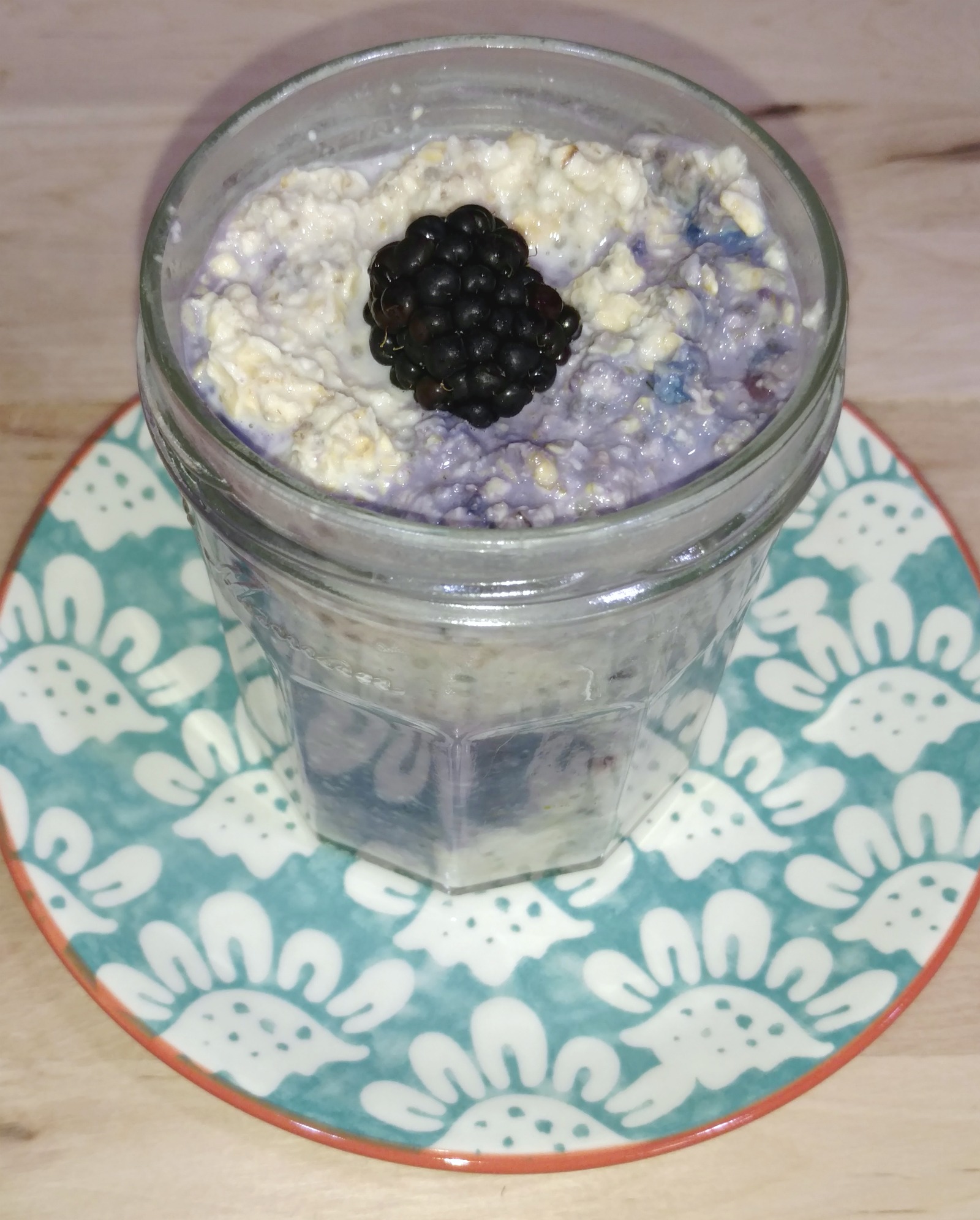 blackberry oatmeal