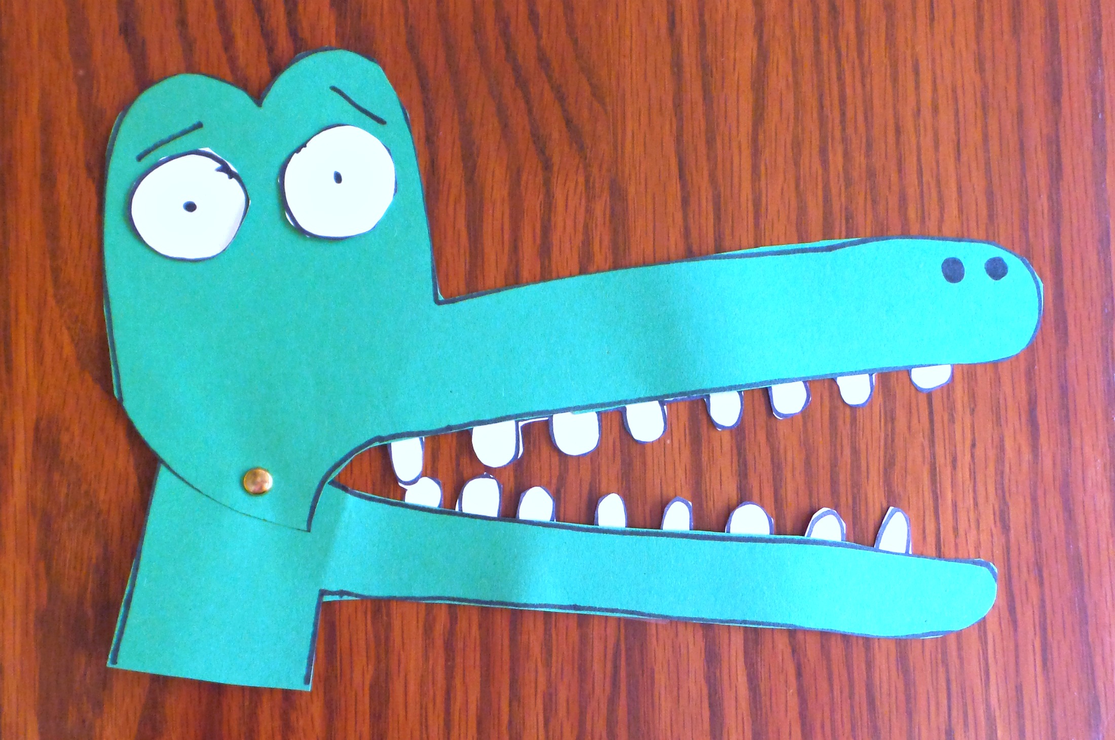 snappsy the alligator craft
