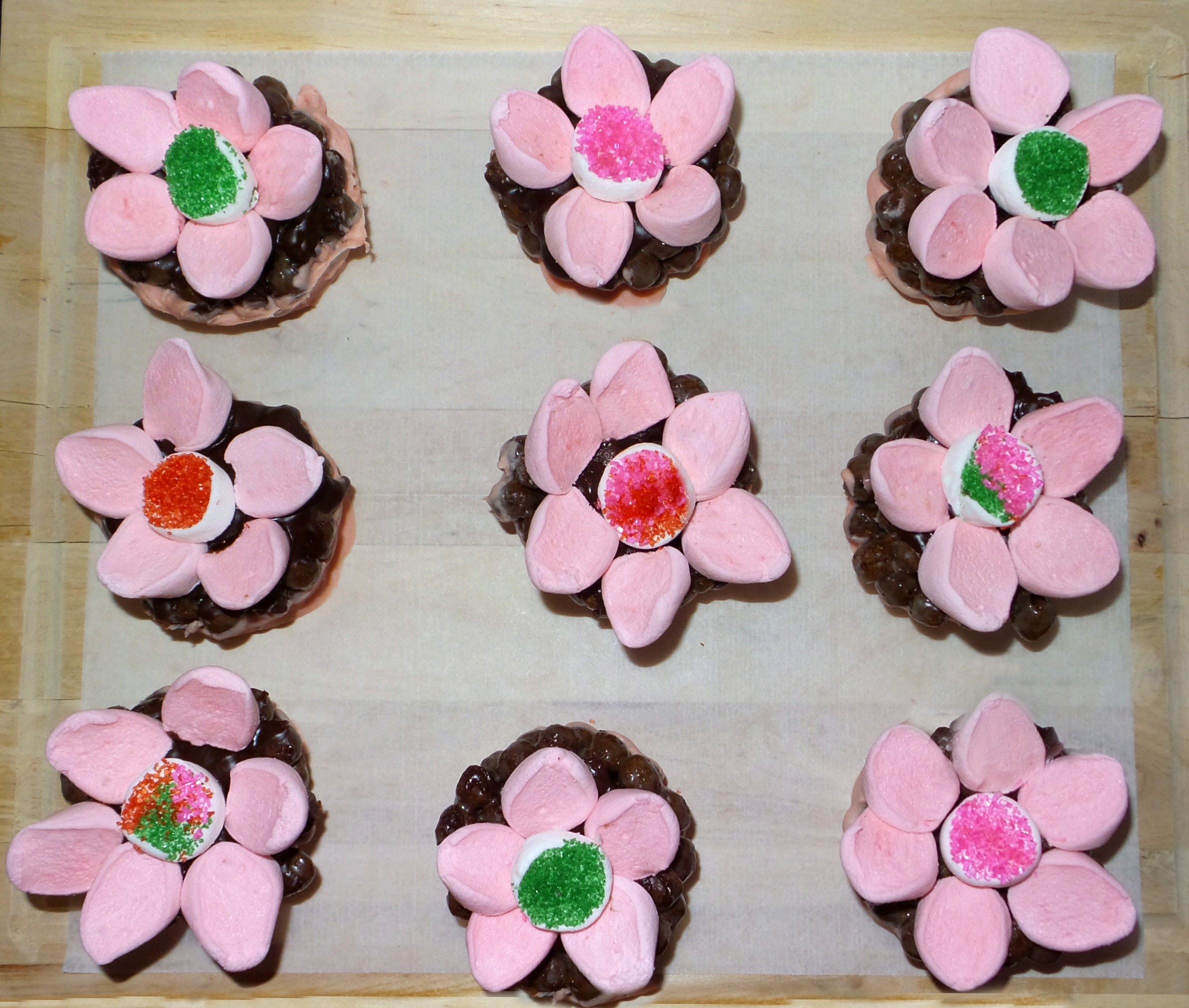 cocoa puffs flower pots