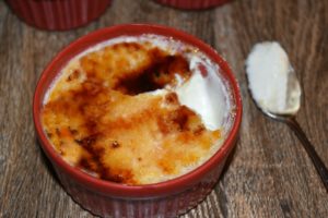 no bake cheese cake creme brulee