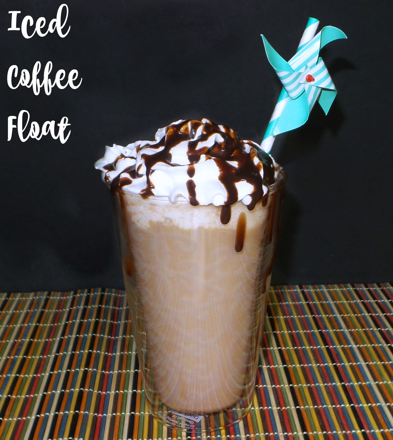 This super easy and delicious iced coffee float is a great summer beverage option.