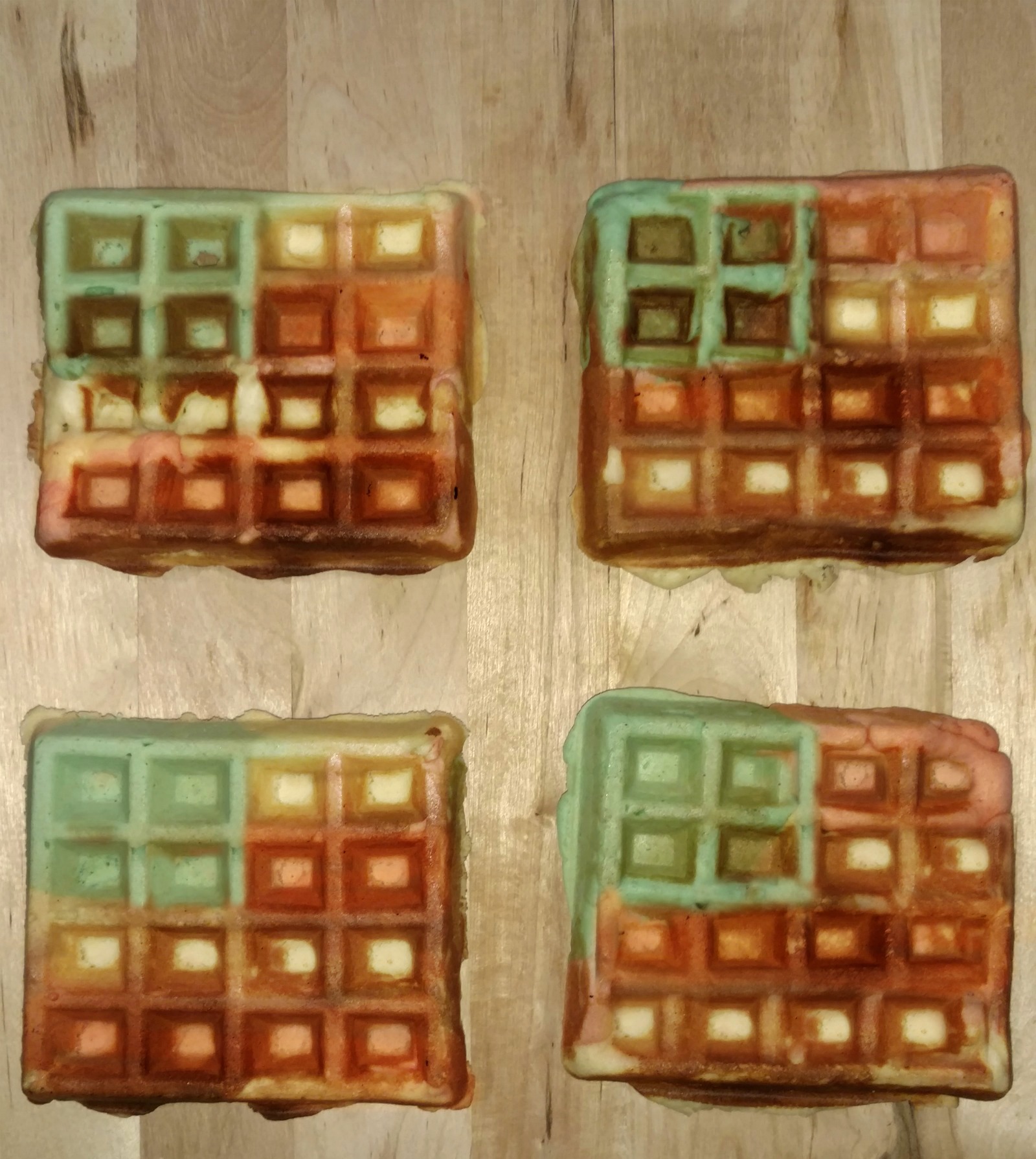 flag waffles 