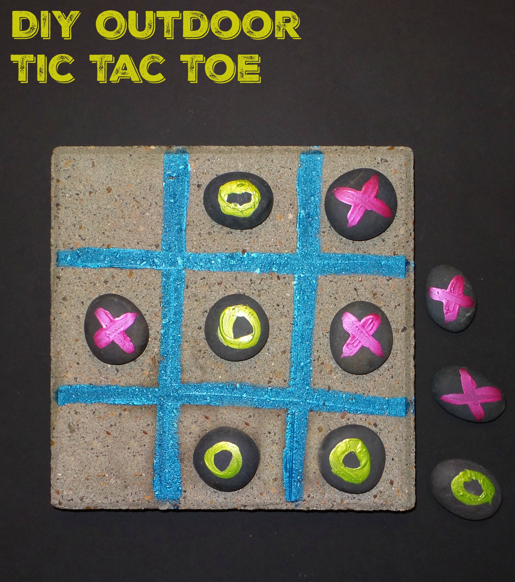 outdoor tic tac toe