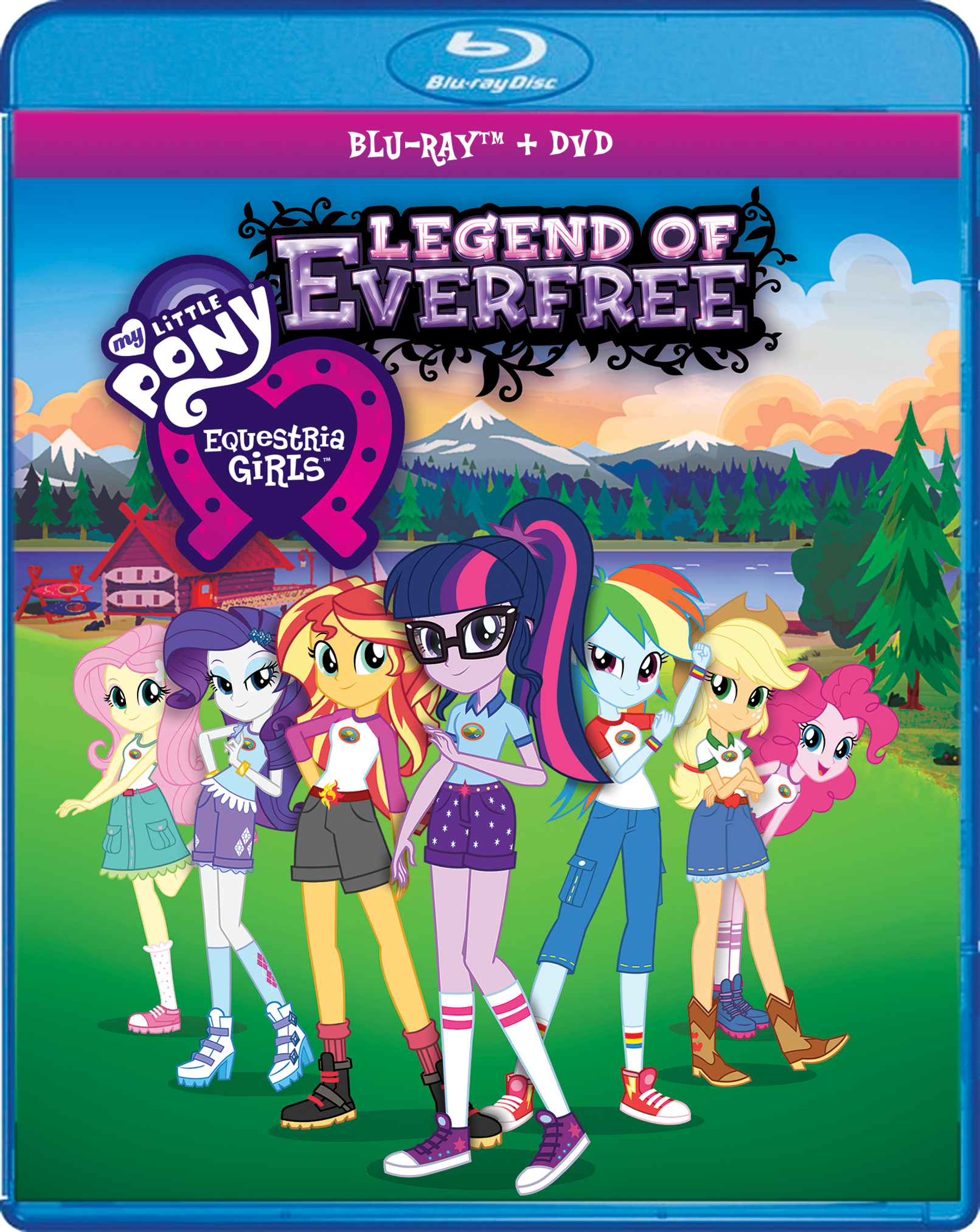 my little pony equestria girls legend of everfree bluray