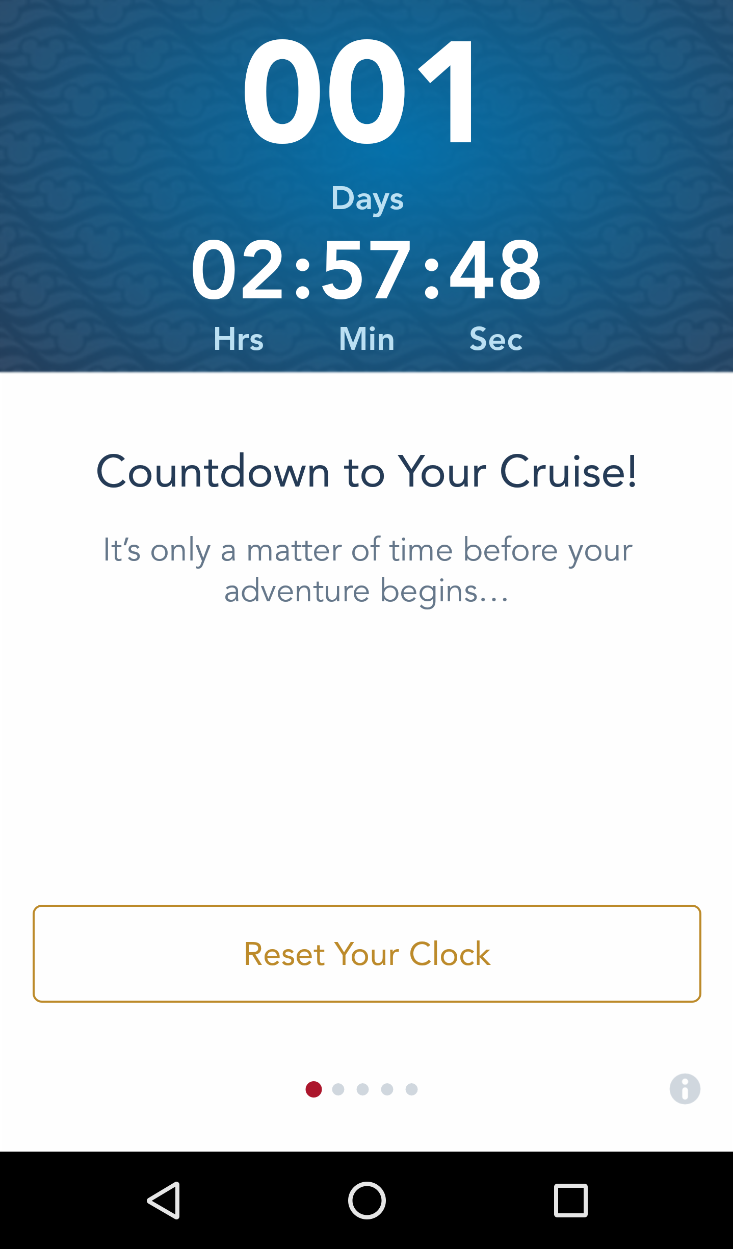 disney cruise line navigator app