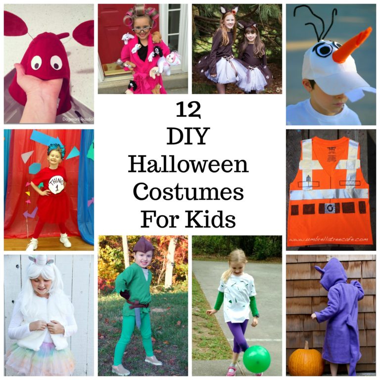 12 DIY Halloween Costume Ideas For Kids - Family Fun Journal