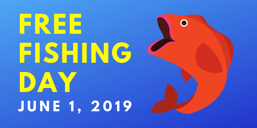 free fishing day in Texas