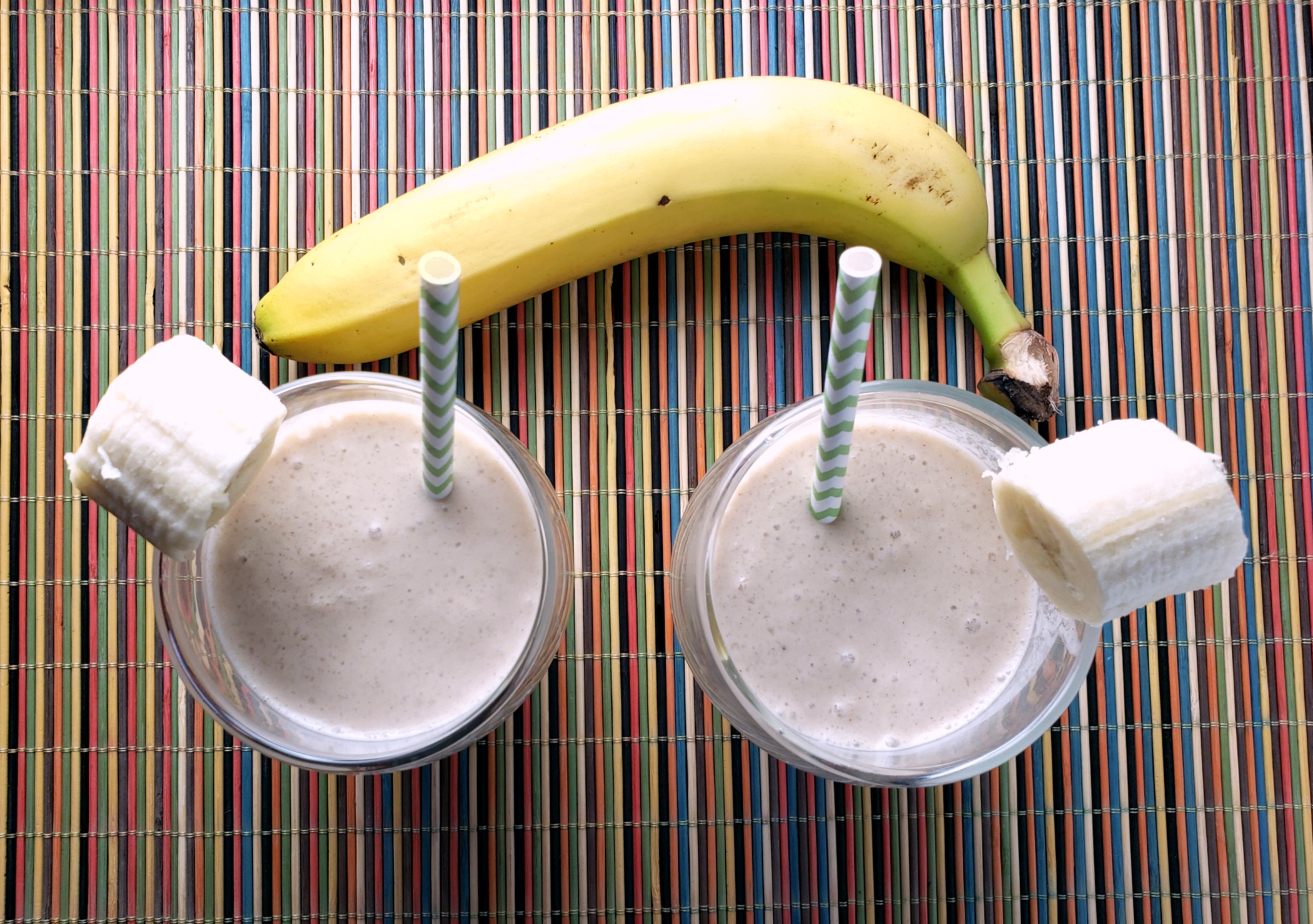 banana peanut butter smoothies