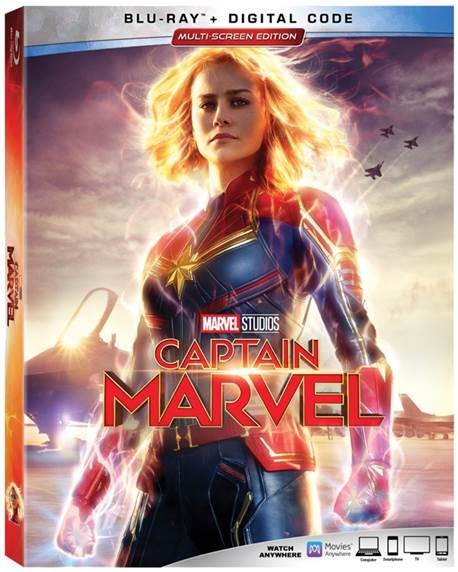 captain marvel dvd