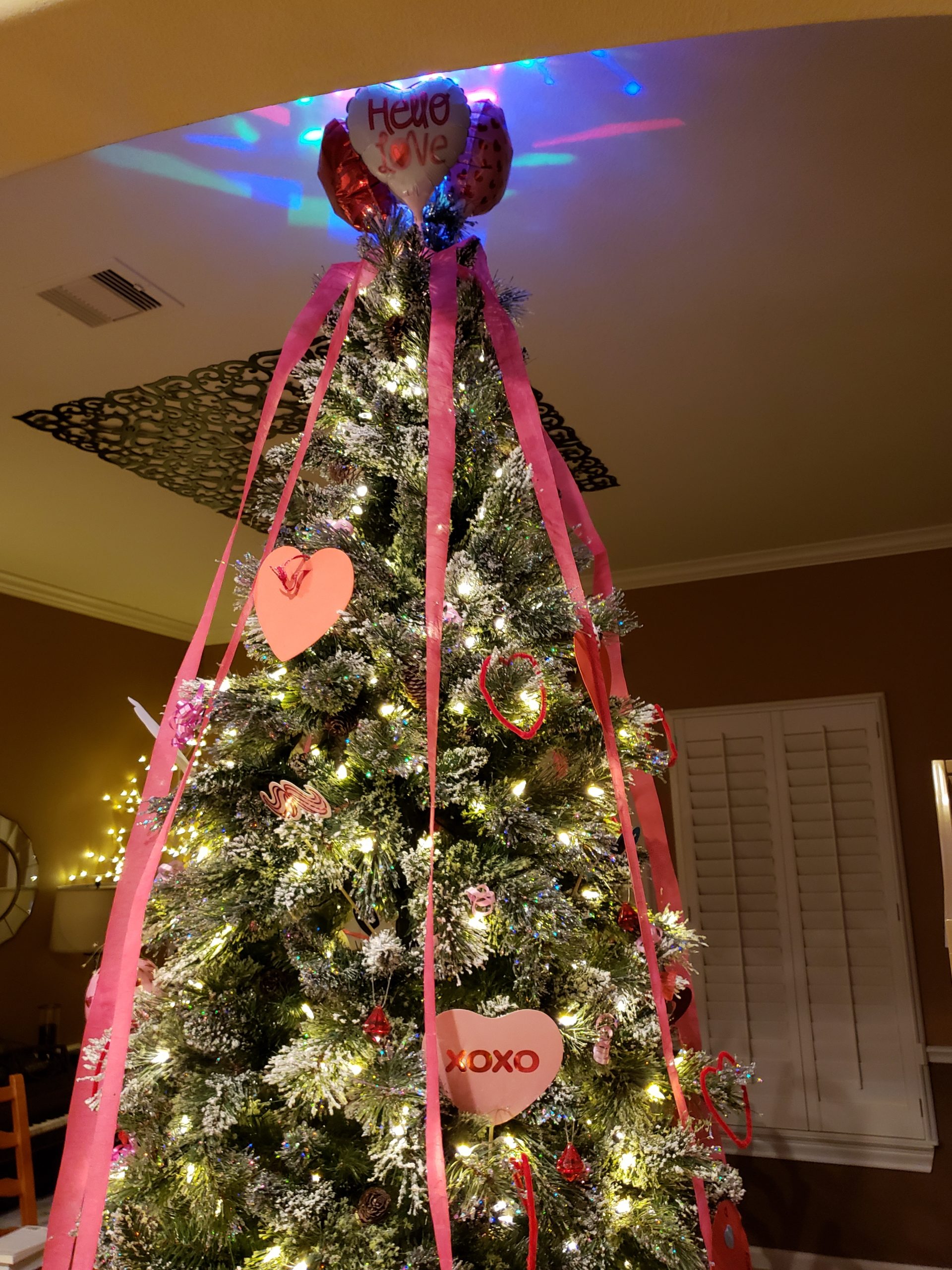 diy valentines day tree