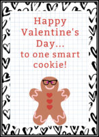 Cute Valentines Day Card Printable