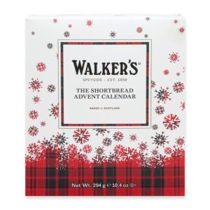 walker's shortbread advent calendar